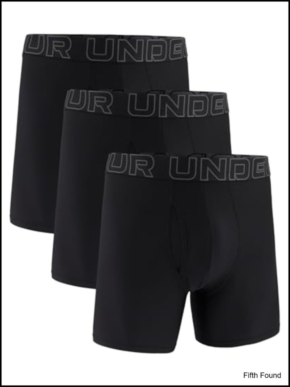 Under Armour Tech Mesh 6" Boxer Briefs 3-Pack Men's Active Underwear